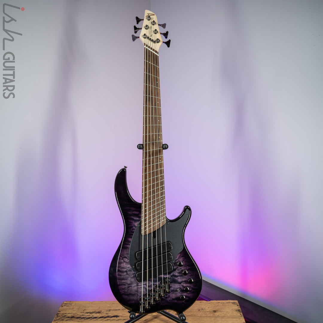 Dingwall 10th Anniversary Combustion 6-String 3 PUP Amethystburst Pau Ferro Fretboard