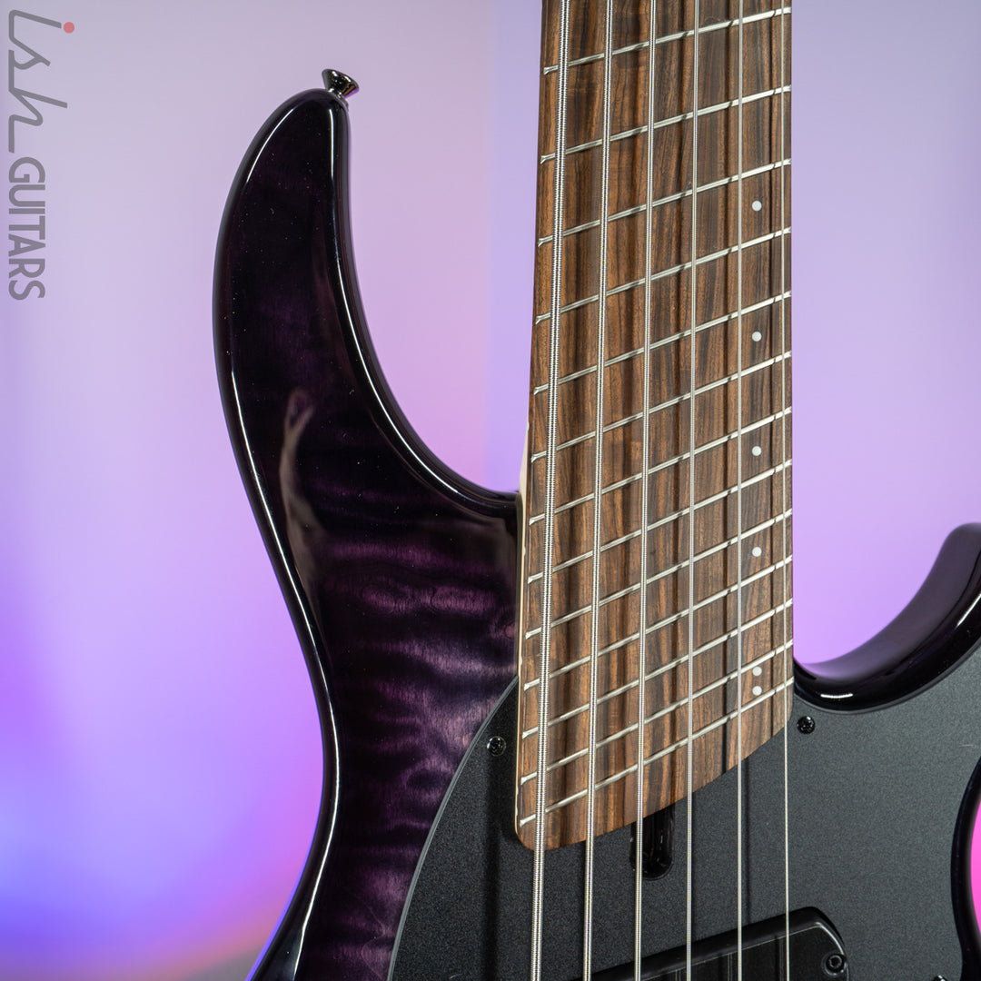 Dingwall 10th Anniversary Combustion 6-String 3 PUP Amethystburst Pau Ferro Fretboard