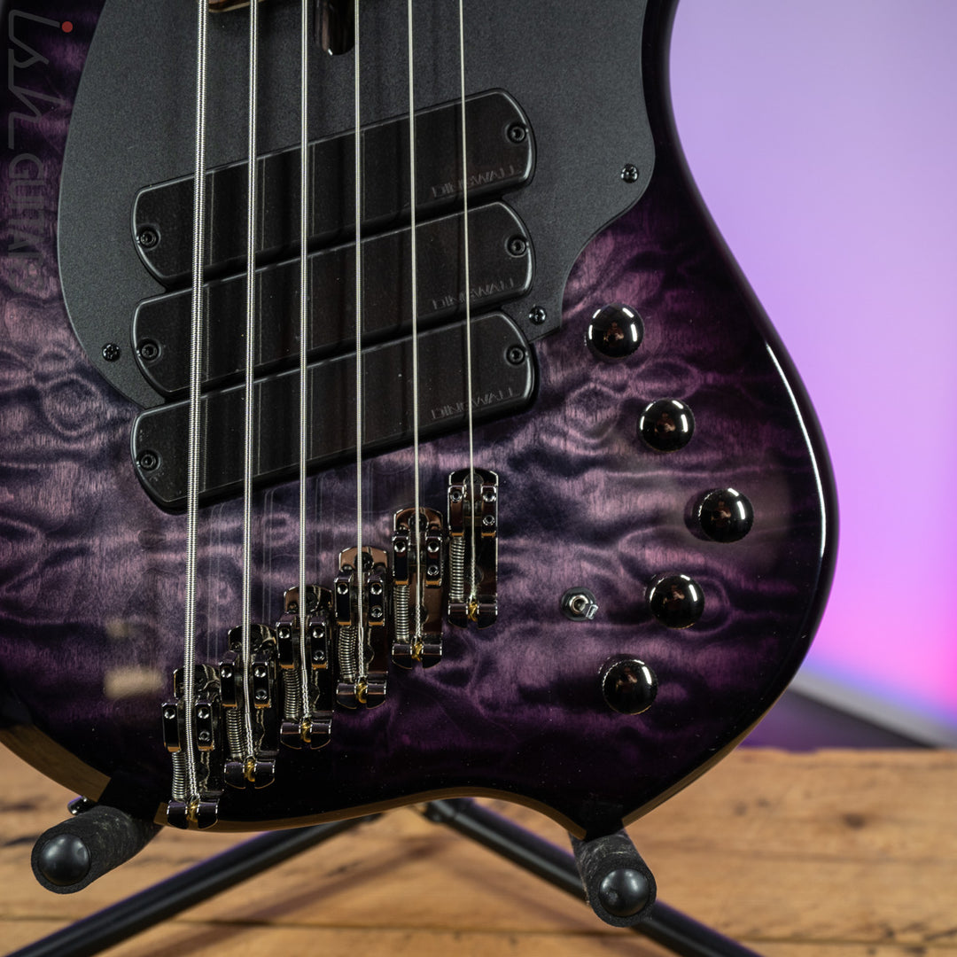 Dingwall 10th Anniversary Combustion 6-String 3 PUP Amethystburst Pau Ferro Fretboard