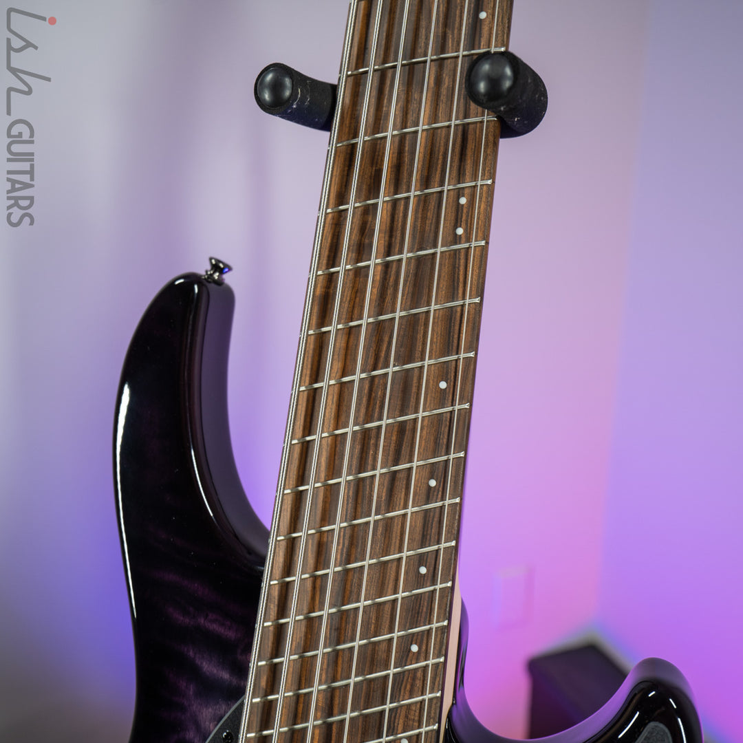 Dingwall 10th Anniversary Combustion 6-String 3 PUP Amethystburst Pau Ferro Fretboard