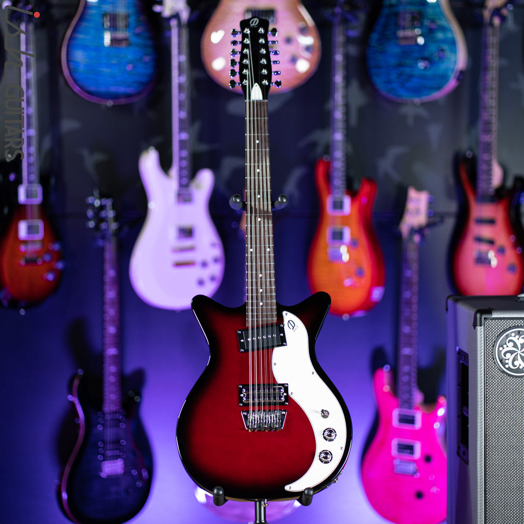 Danelectro 59x12 12-String Electric Guitar Red Burst
