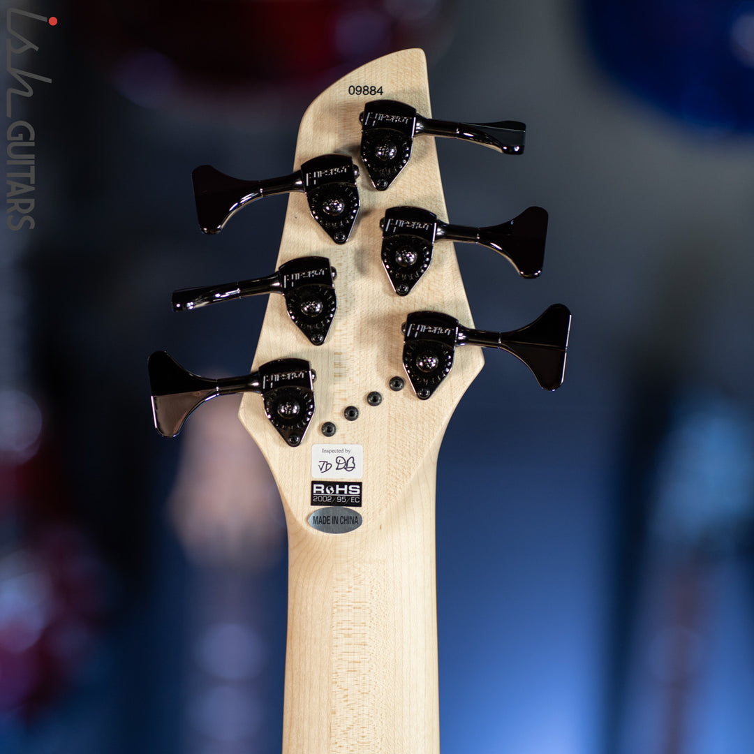 Dingwall Combustion 2-PUP 6-String Bass Whalepoolburst Pao Ferro Fretboard