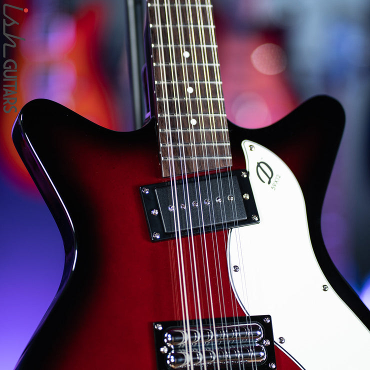 Danelectro 59x12 12-String Electric Guitar Red Burst