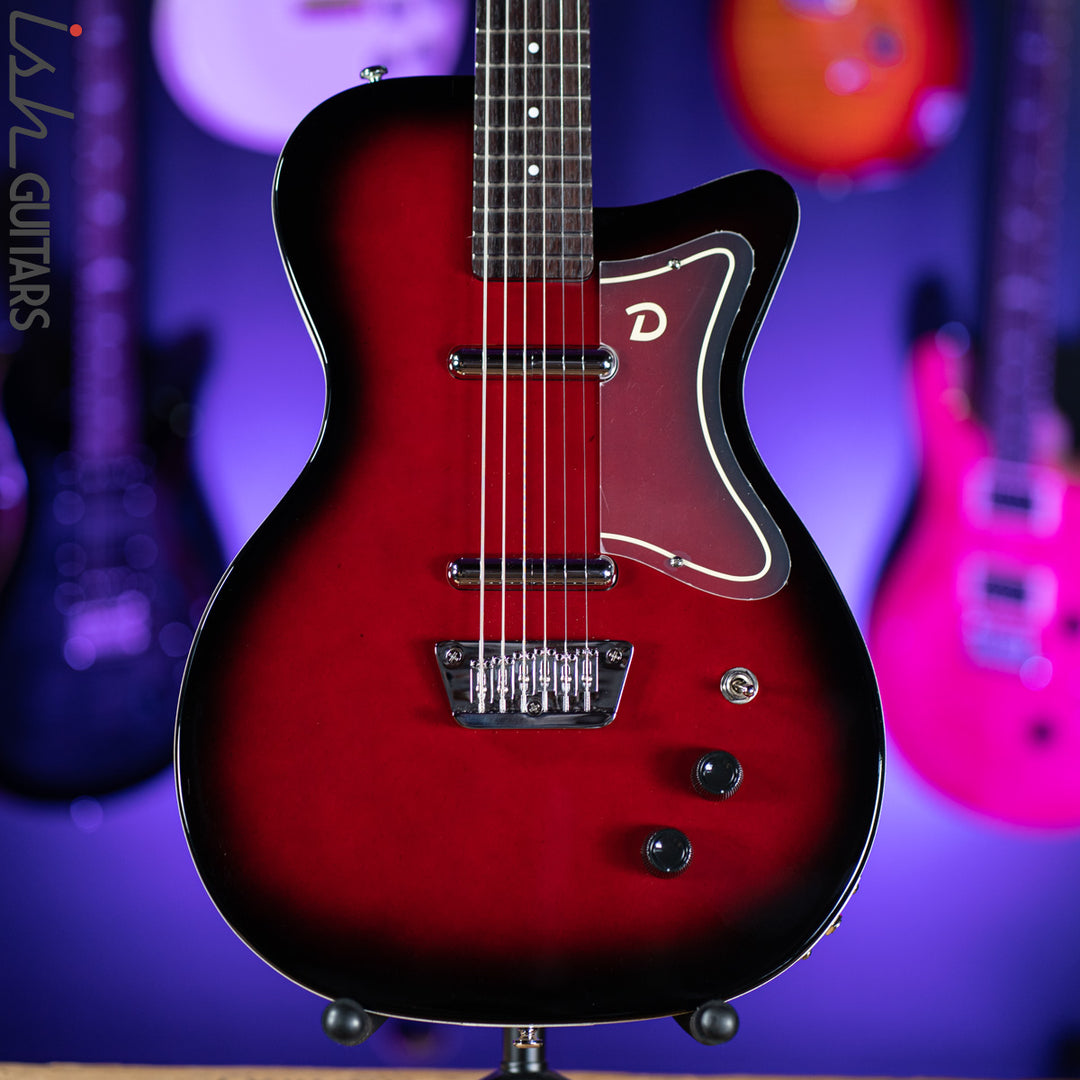 Danelectro 56 Singlecut Baritone Red Burst