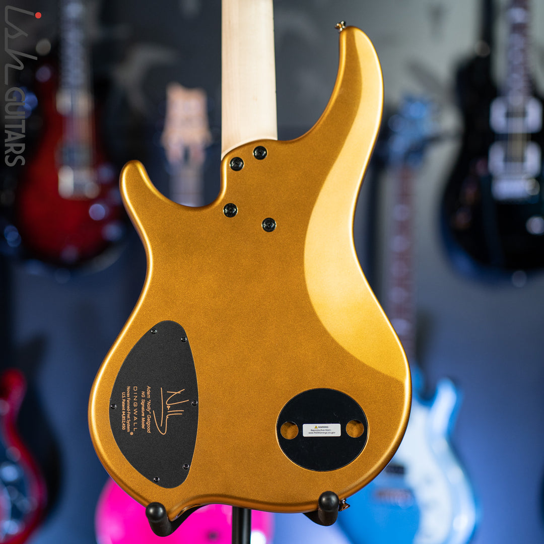 Dingwall NG-2 4-String Bass Metallic Gold Matte