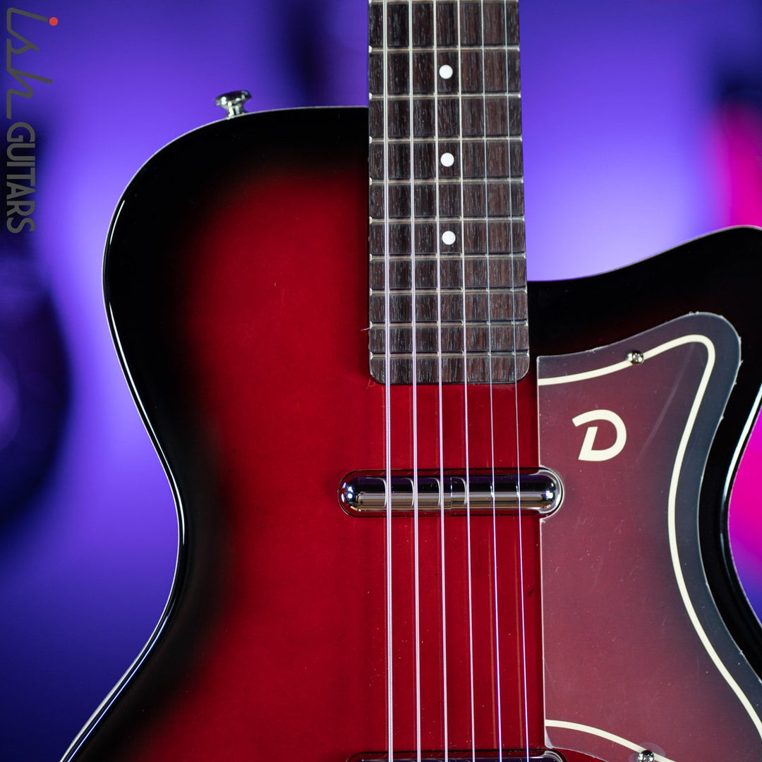 Danelectro 56 Singlecut Baritone Red Burst