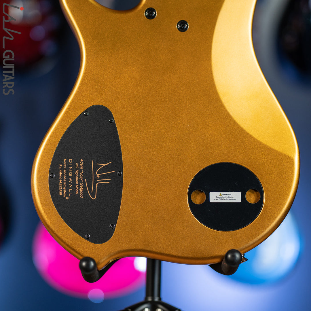 Dingwall NG-2 4-String Bass Metallic Gold Matte
