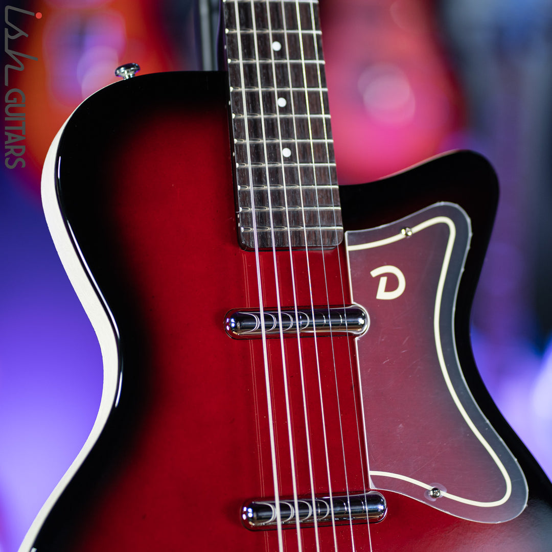 Danelectro 56 Singlecut Baritone Red Burst