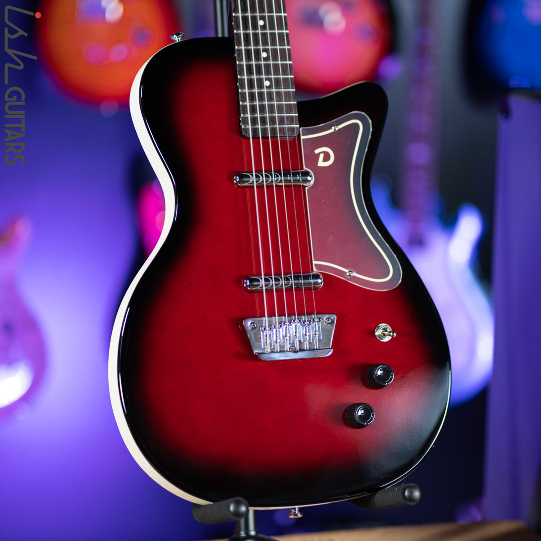 Danelectro 56 Singlecut Baritone Red Burst