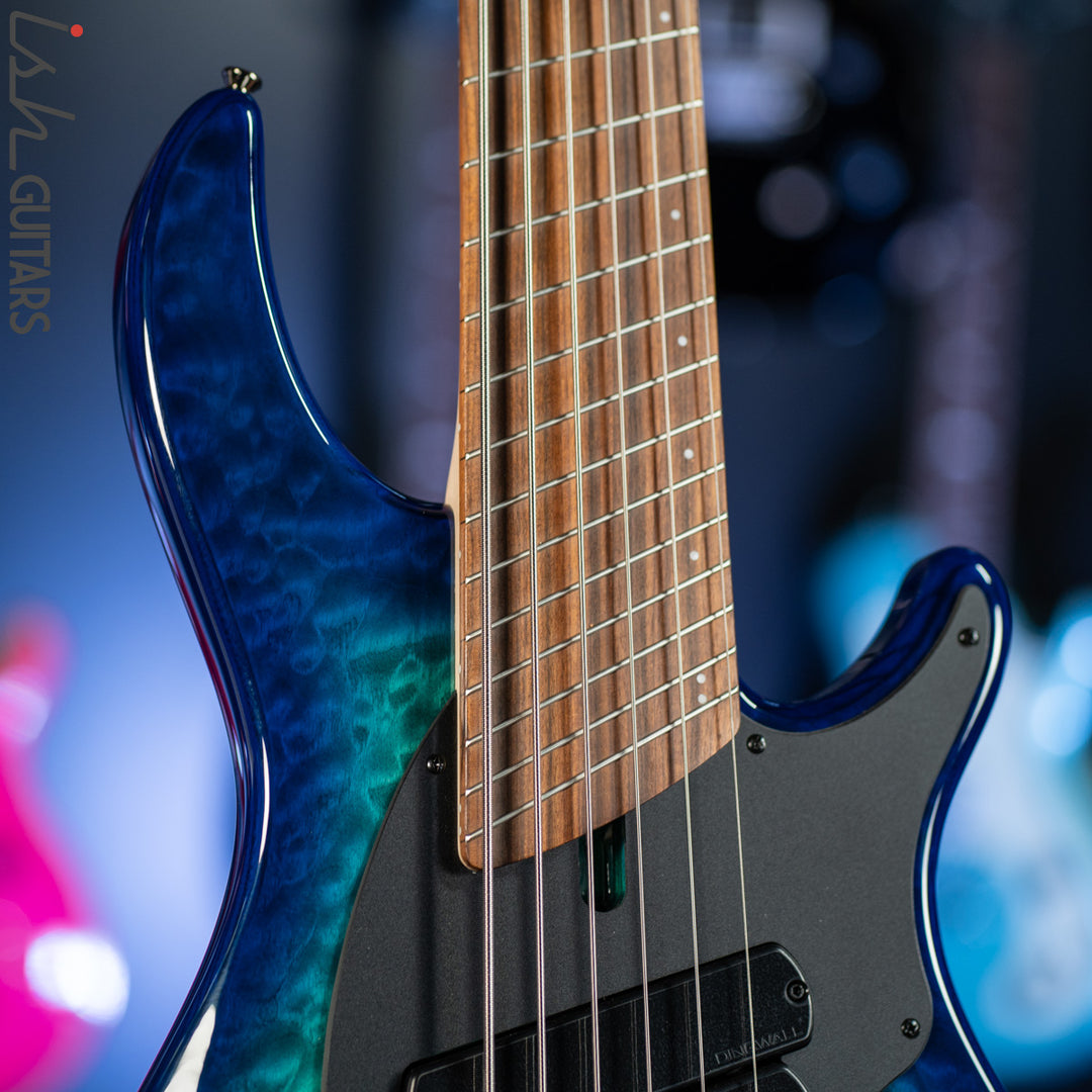 Dingwall Combustion 6-String Bass Whalepoolburst Pao Ferro Fretboard