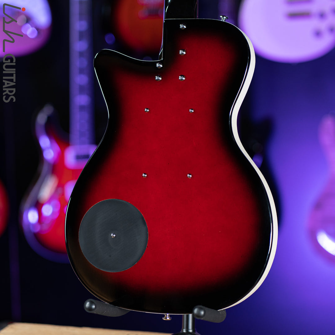 Danelectro 56 Singlecut Baritone Red Burst
