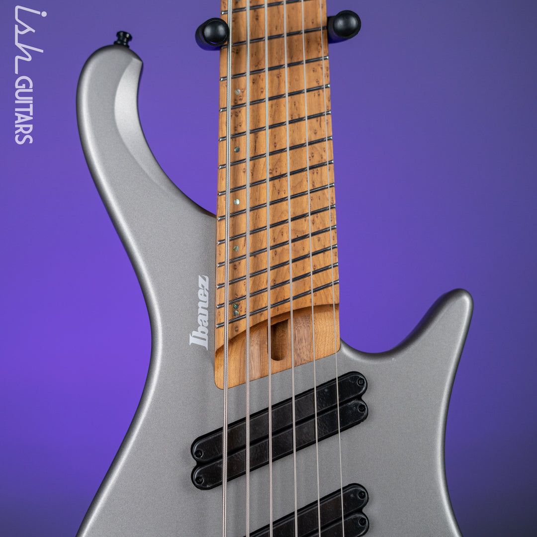 Ibanez EHB1006MS 6-String Headless Bass Metallic Grey Matte Demo