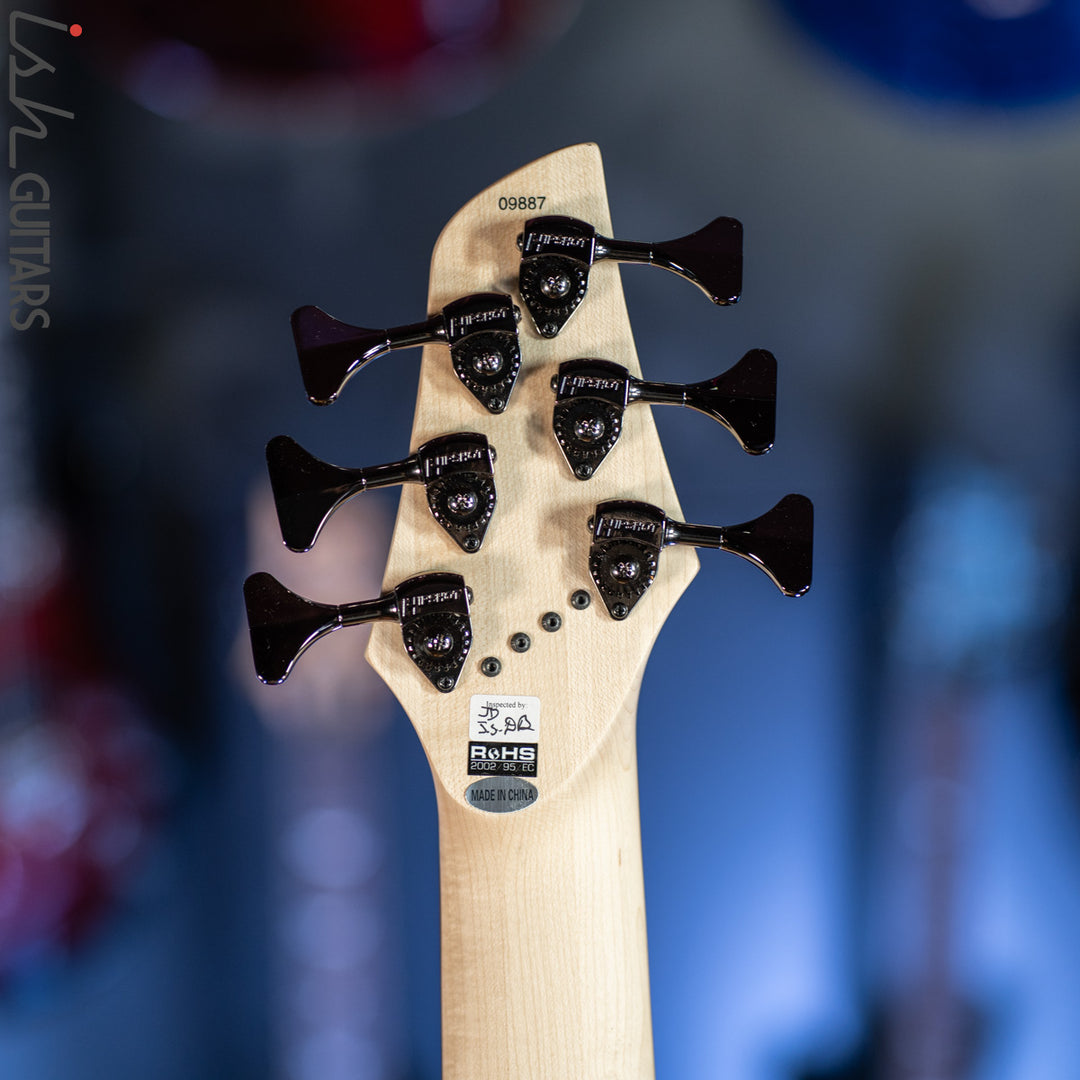 Dingwall Combustion 6-String Bass Whalepoolburst Pao Ferro Fretboard