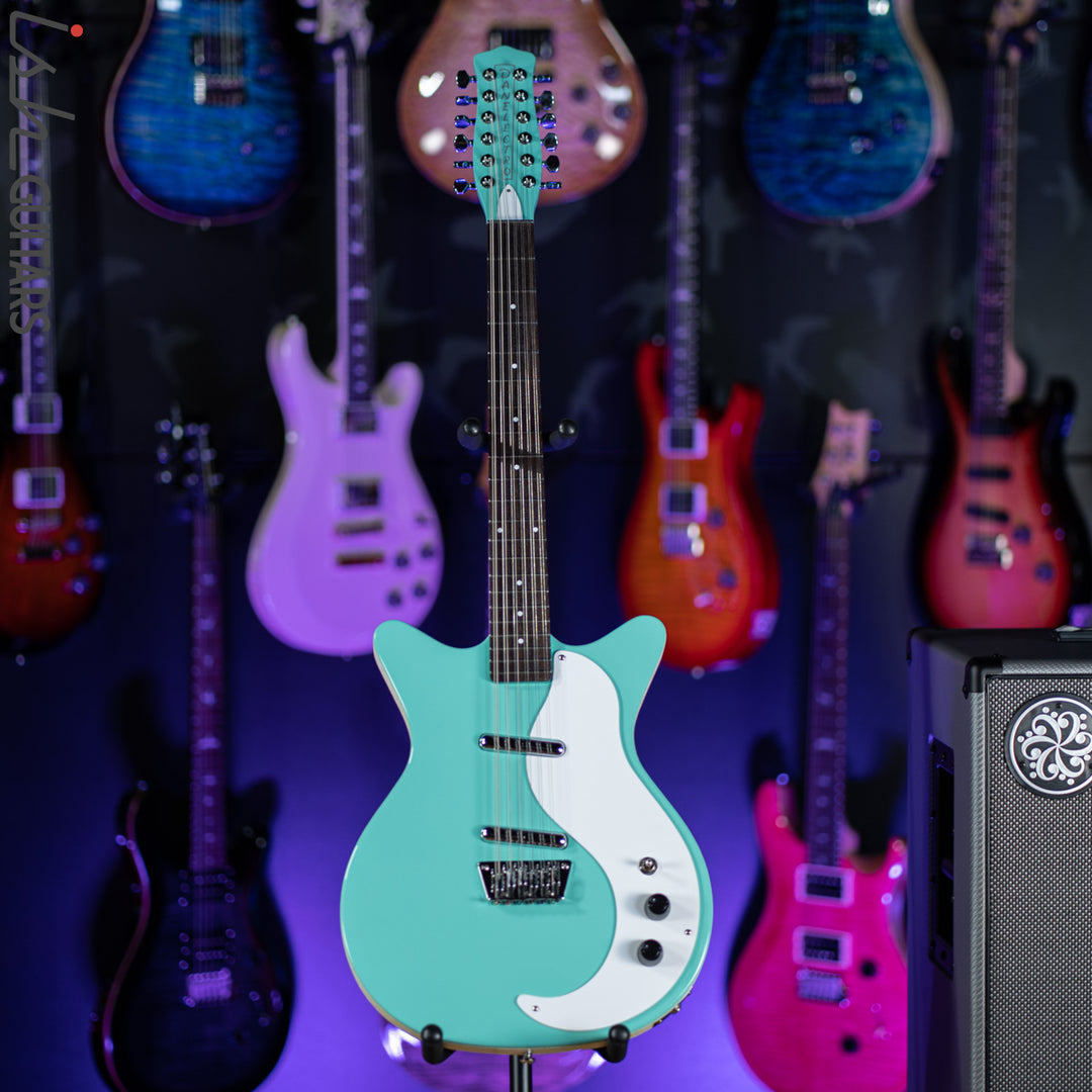 Danelectro 12SDC 12-String Electric Guitar Aqua