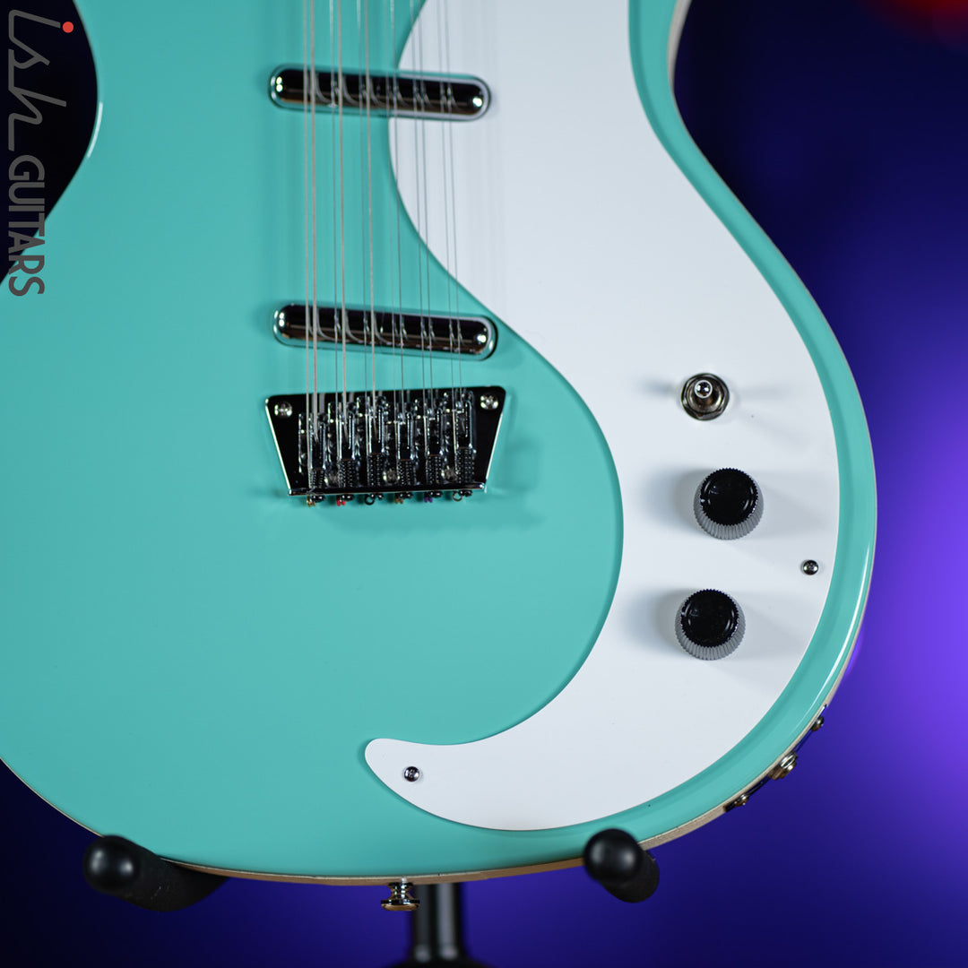 Danelectro 12SDC 12-String Electric Guitar Aqua