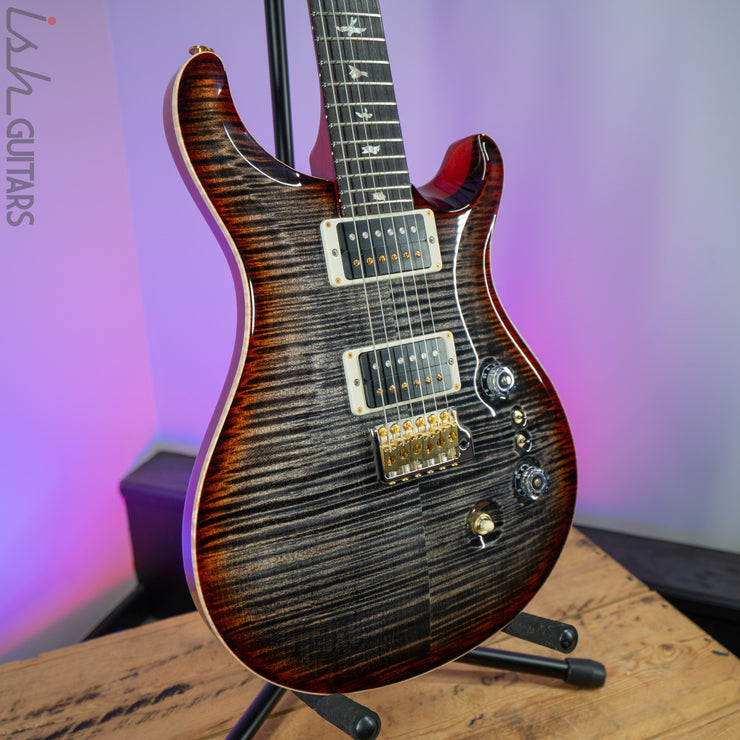 PRS Custom 24 35th Anniversary Charcoal Cherry Burst 10 Top