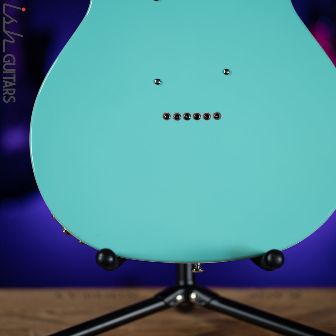 Danelectro 12SDC 12-String Electric Guitar Aqua