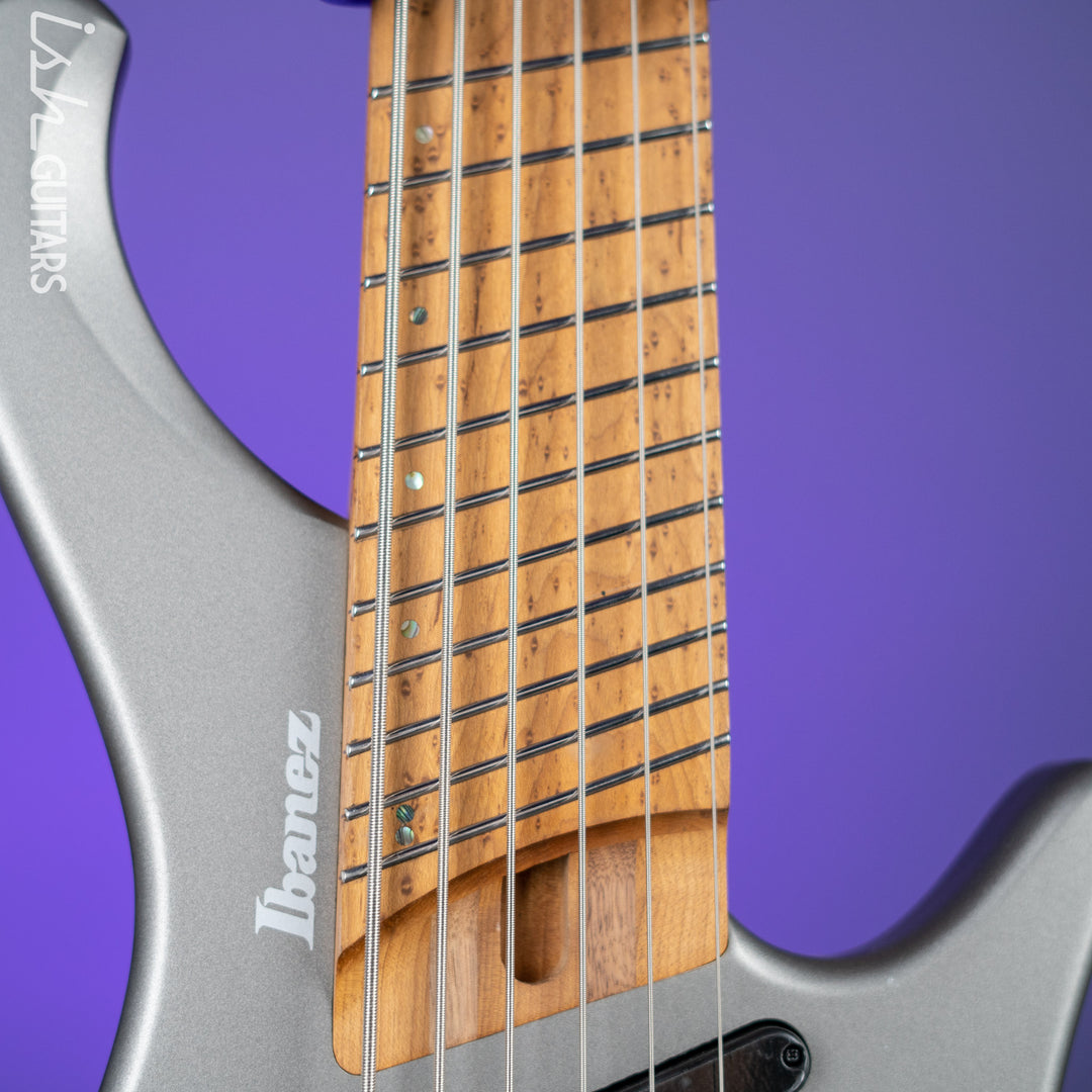 Ibanez EHB1006MS 6-String Headless Bass Metallic Grey Matte Demo