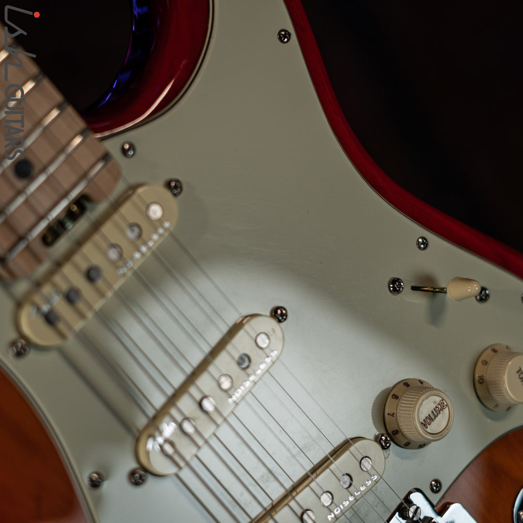 2019 Fender American Elite Stratocaster Aged Cherry Burst