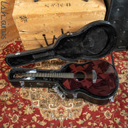 2021 RainSong BI-WS1000N2C Black Ice Acoustic Guitar Ish Exclusive Cranberry Red