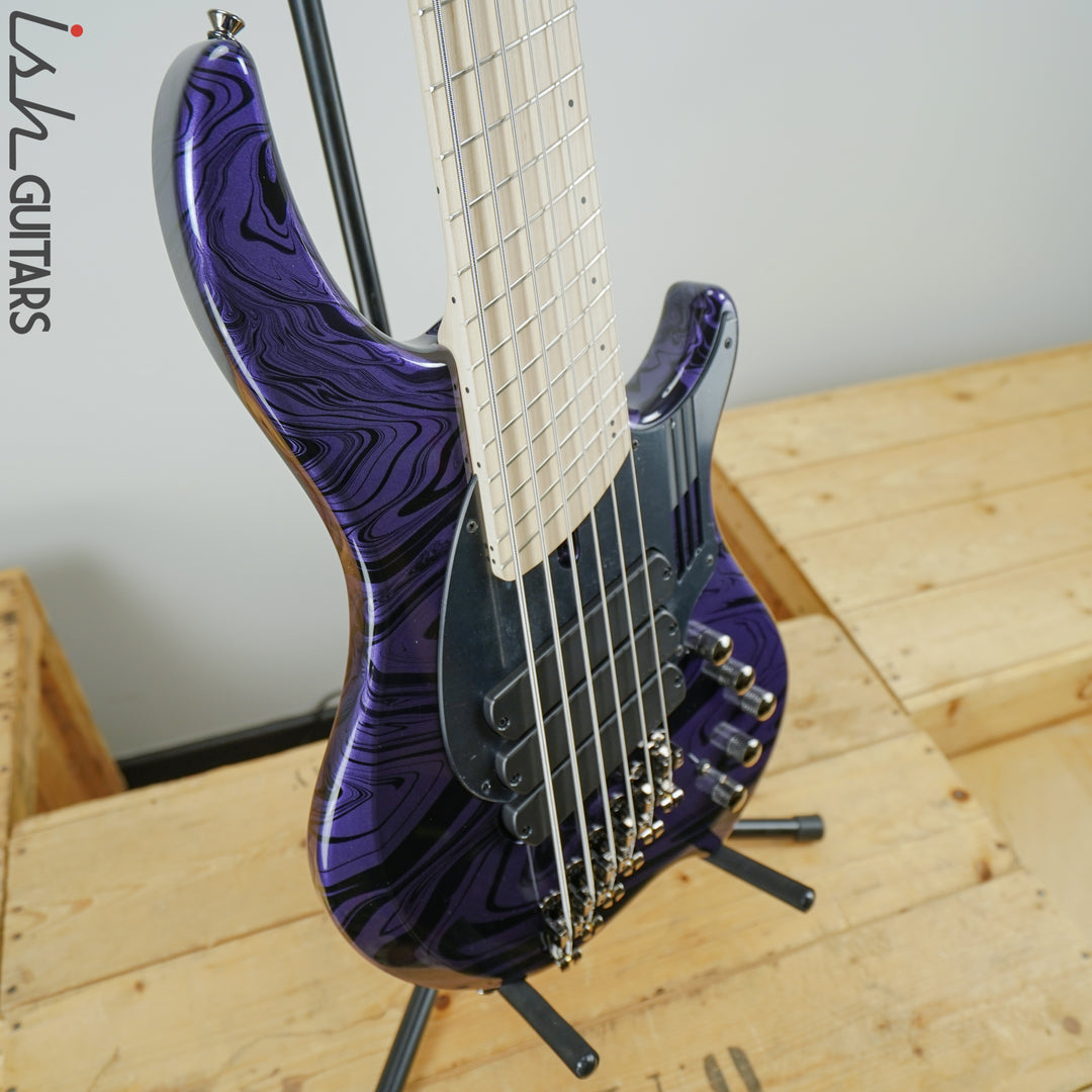 Dingwall NG-3 6 String Bass Purple Metallic Swirl
