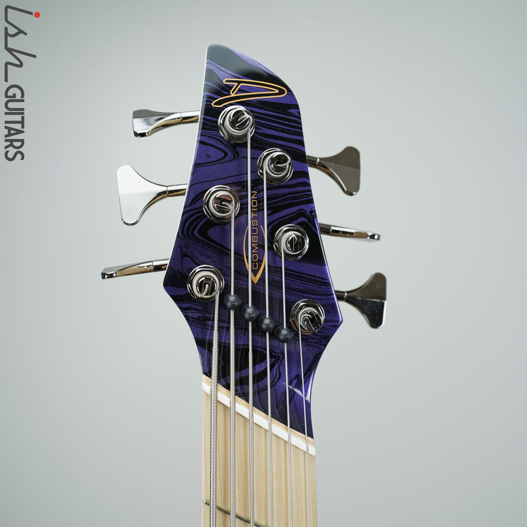 Dingwall NG-3 6 String Bass Purple Metallic Swirl