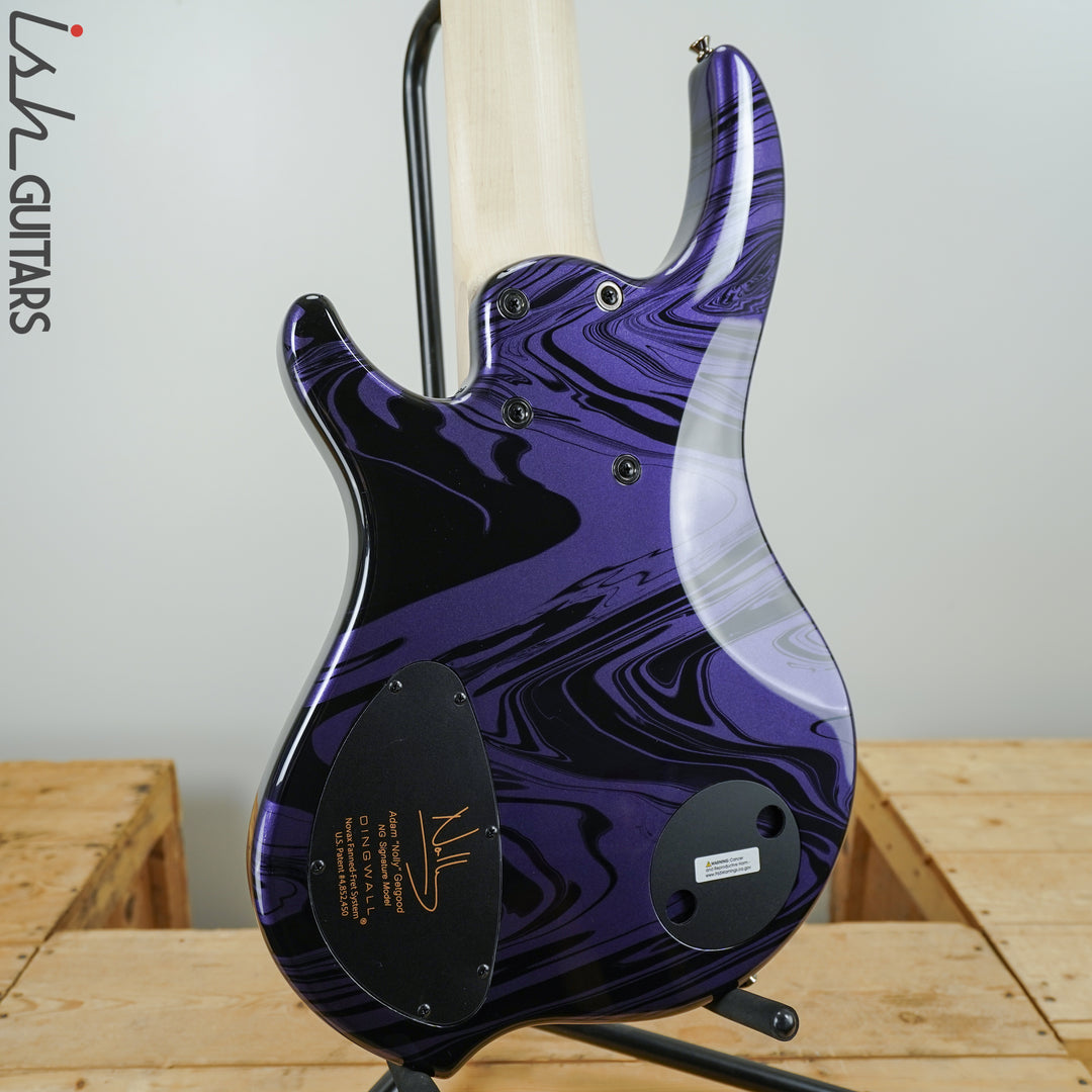 Dingwall NG-3 6 String Bass Purple Metallic Swirl