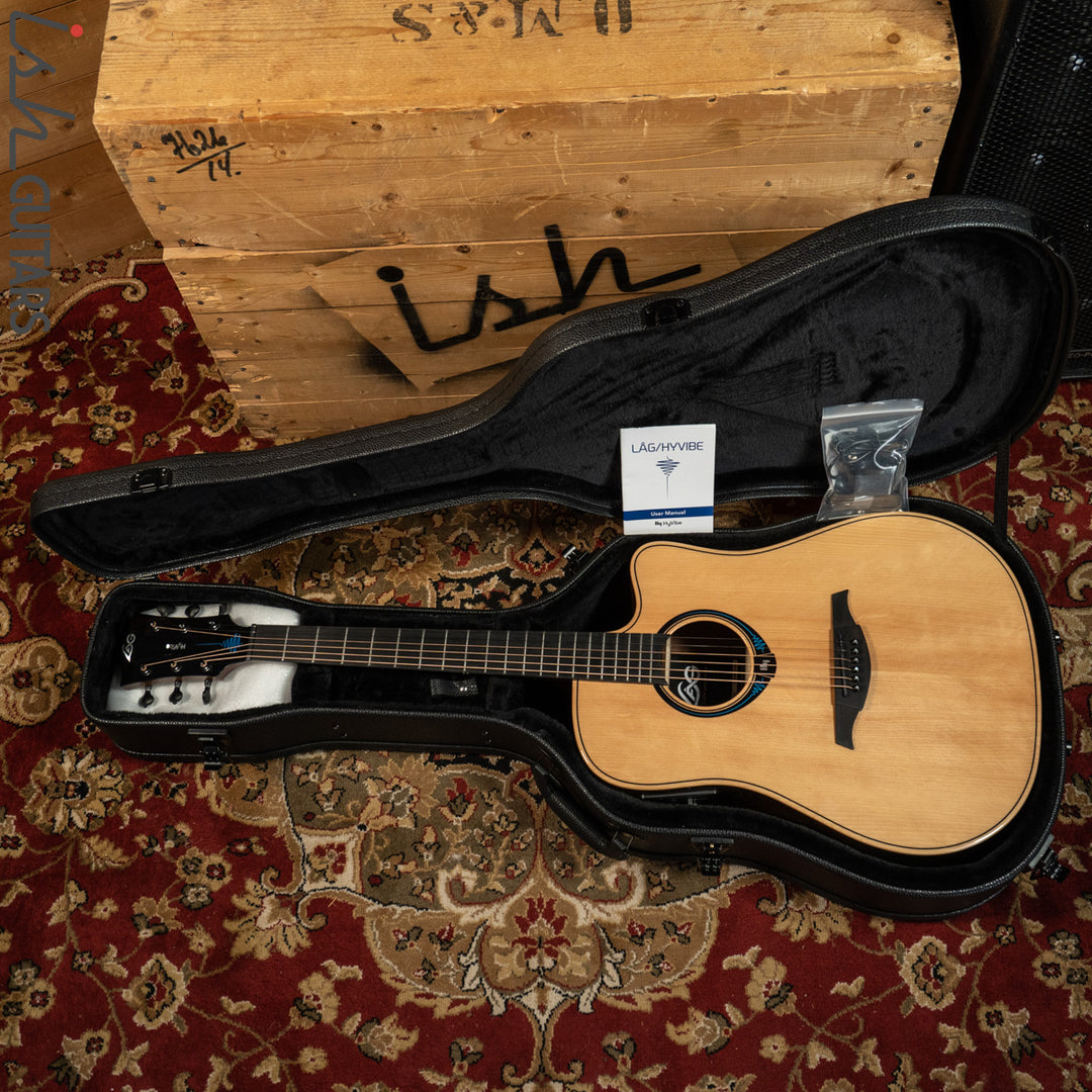 Lâg THV30DCE Dreadnought Hyvibe Tramontane Smart Guitar