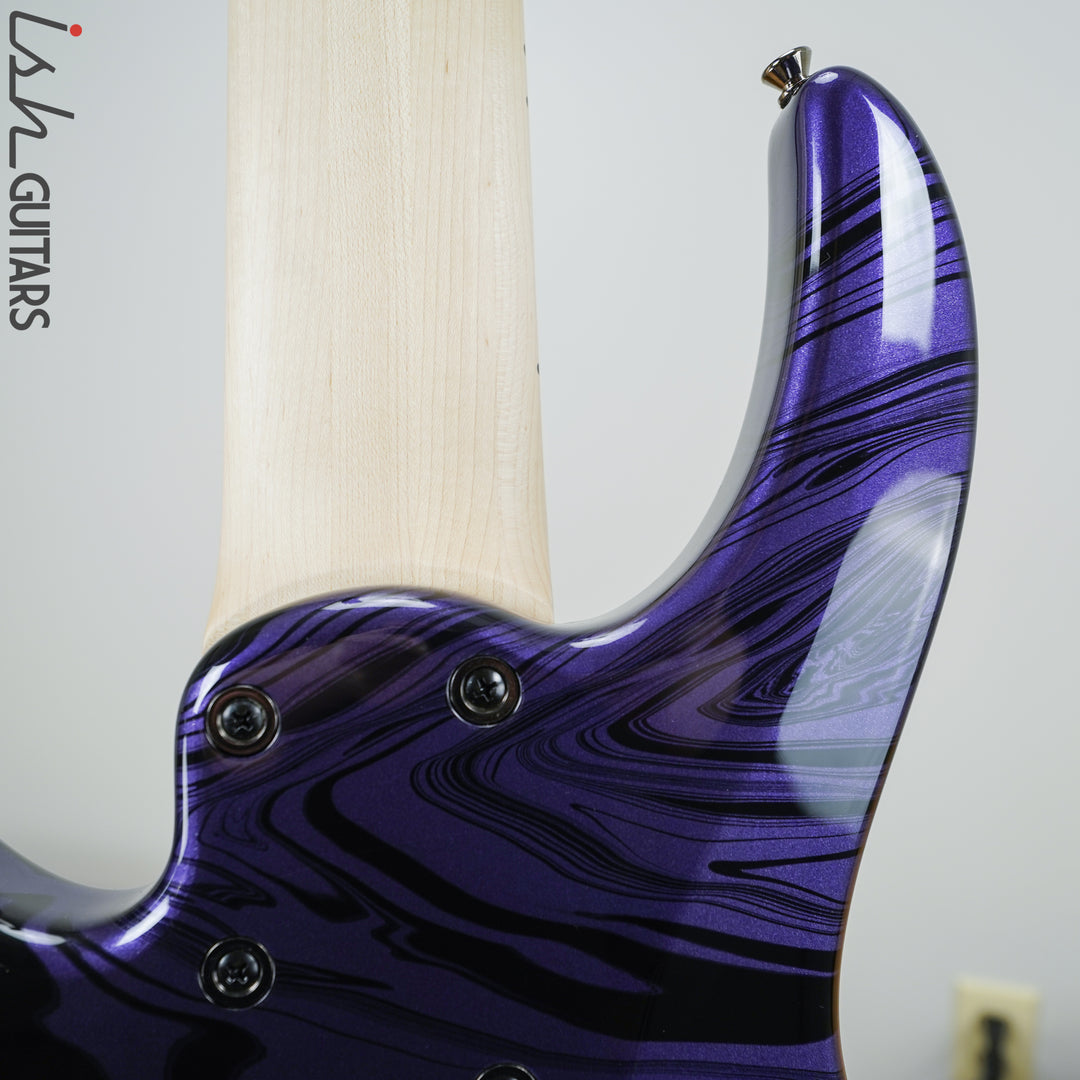 Dingwall NG-3 6 String Bass Purple Metallic Swirl