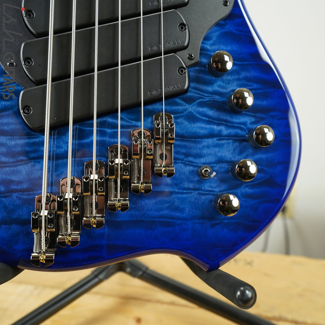Dingwall Combustion 6-String 3 Pickup Indigoburst Maple