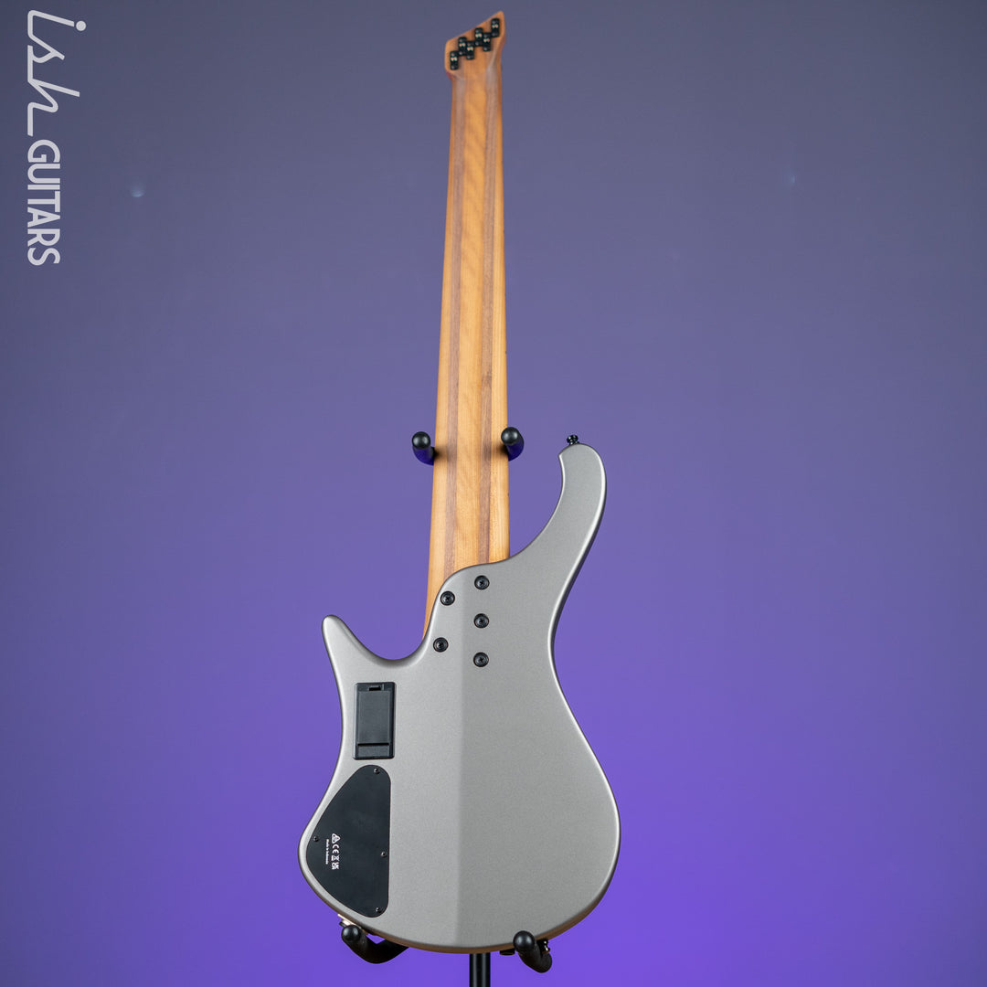 Ibanez EHB1006MS 6-String Headless Bass Metallic Grey Matte Demo
