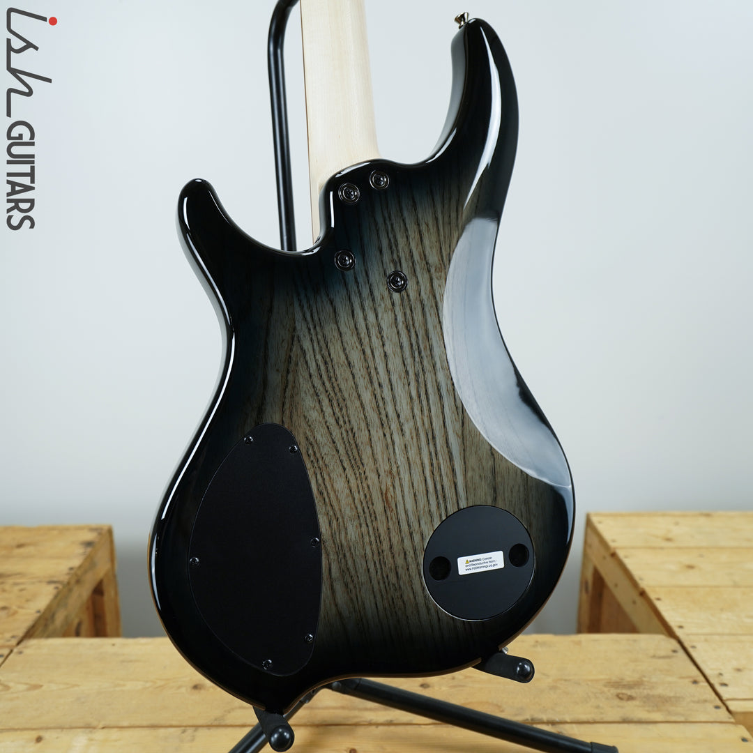 Dingwall Combustion 4 String 3 Pickup 2 Tone Blackburst Pau Ferro