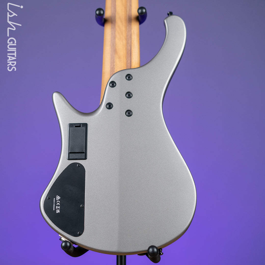 Ibanez EHB1006MS 6-String Headless Bass Metallic Grey Matte Demo