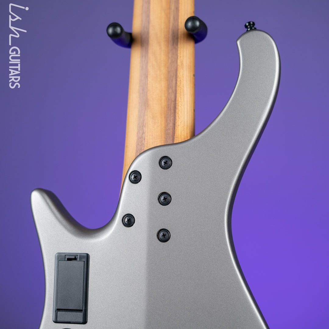 Ibanez EHB1006MS 6-String Headless Bass Metallic Grey Matte Demo