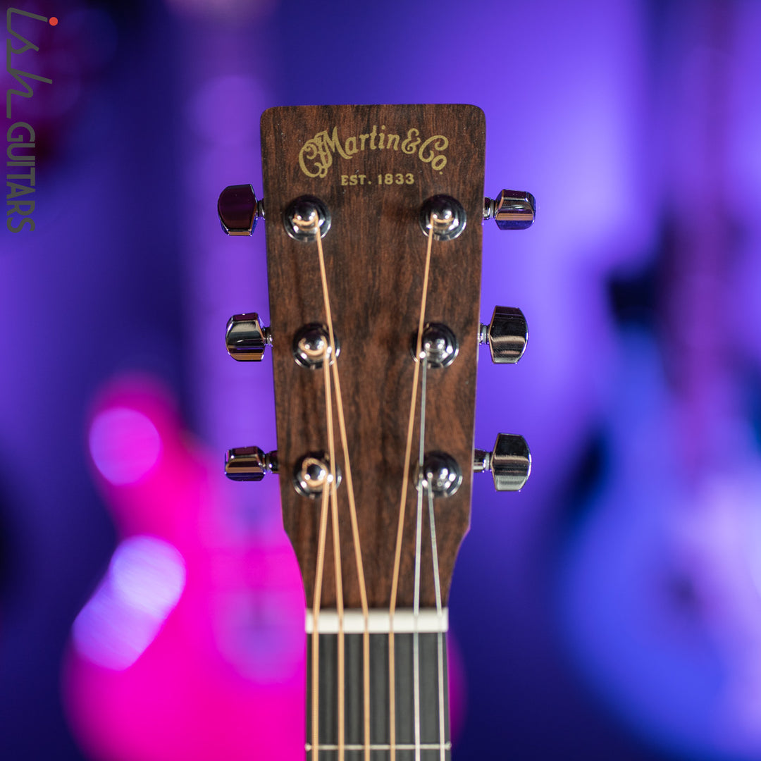 Martin D-10E Dreadnought Acoustic-Electric Guitar Natural Spruce Blemished