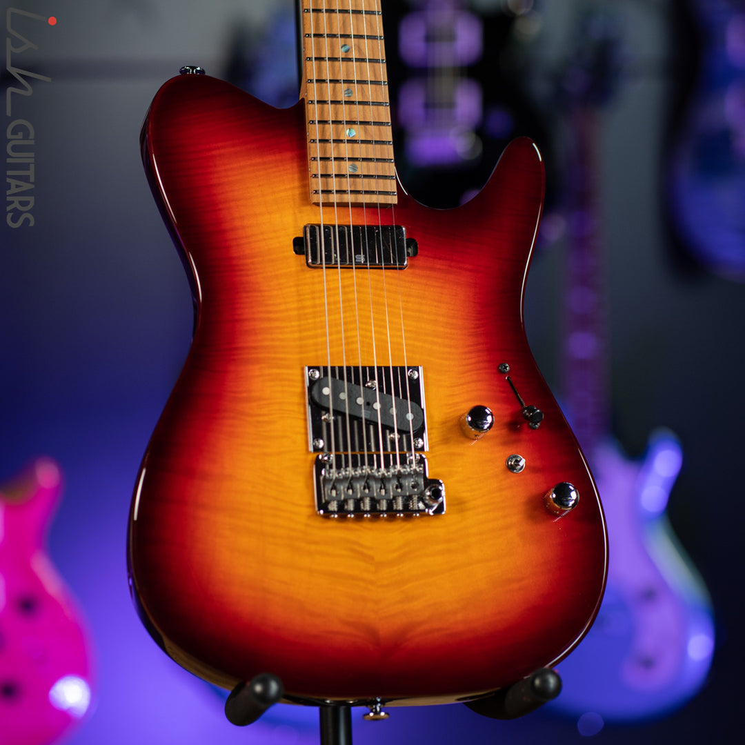 Ibanez Prestige AZS2200F Electric Guitar Sunset Burst