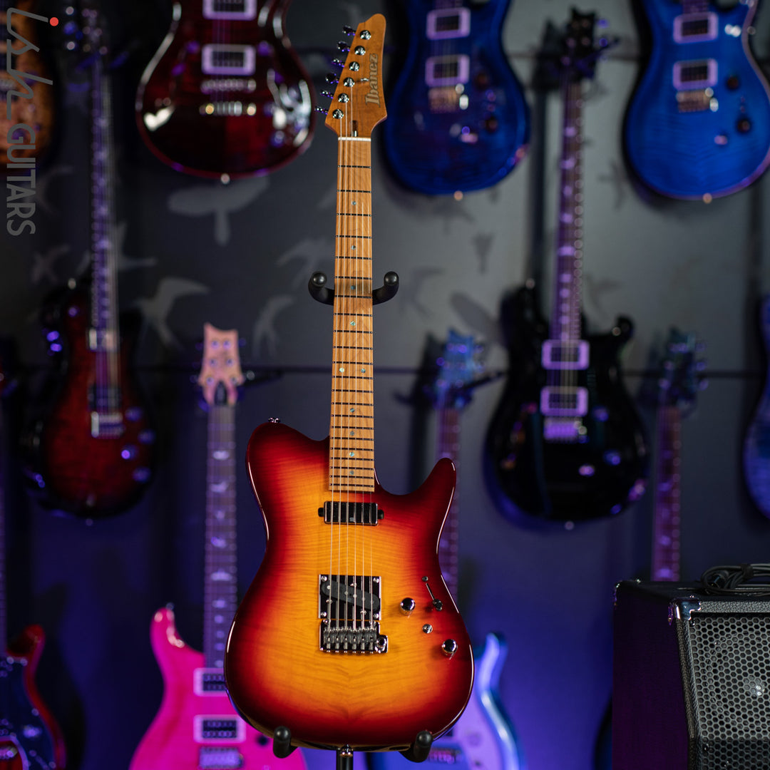 Ibanez Prestige AZS2200F Electric Guitar Sunset Burst