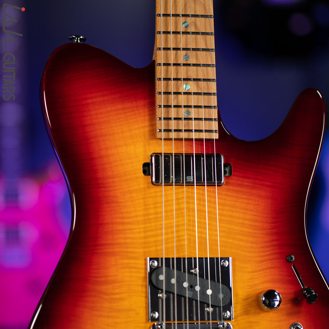 Ibanez Prestige AZS2200F Electric Guitar Sunset Burst