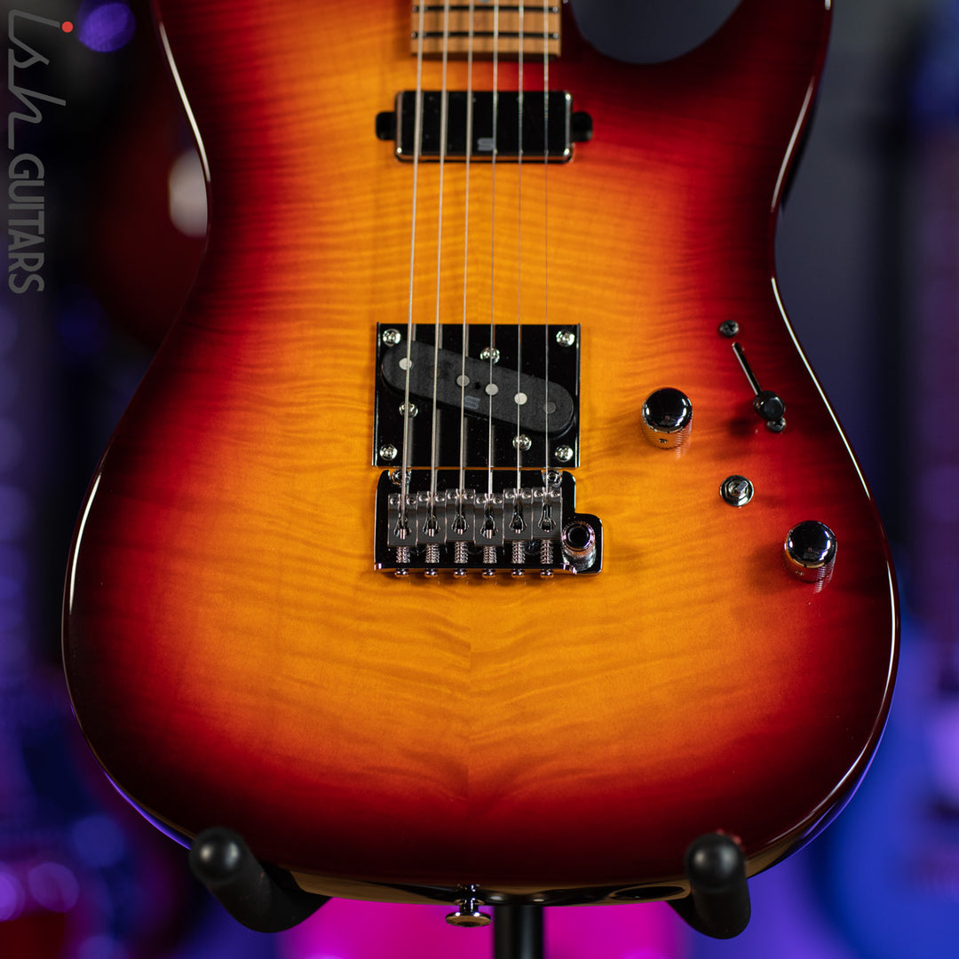 Ibanez Prestige AZS2200F Electric Guitar Sunset Burst