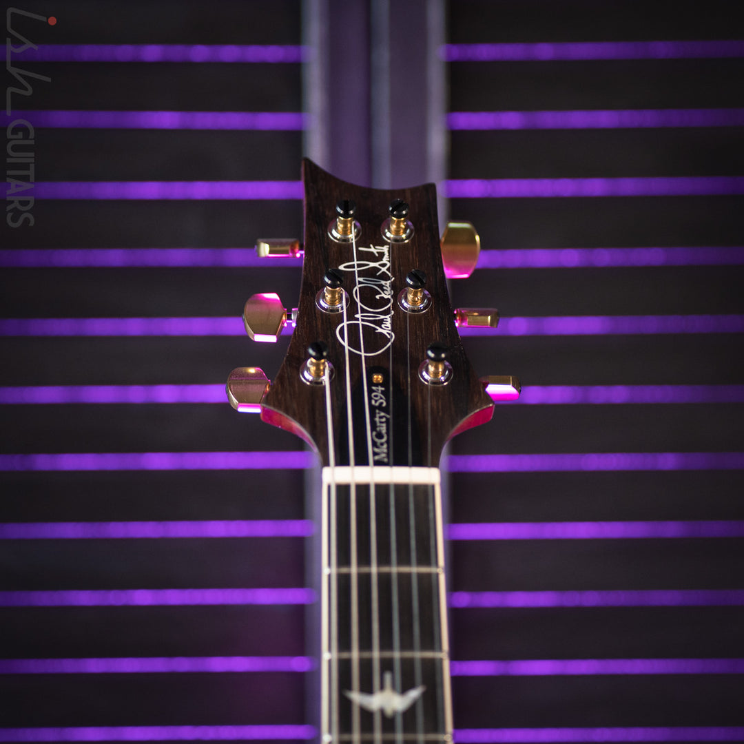 2019 PRS McCarty 594 Singlecut Semi-Hollow Brazilian Rosewood 10-Top Grey Fade Smokewrap Burst