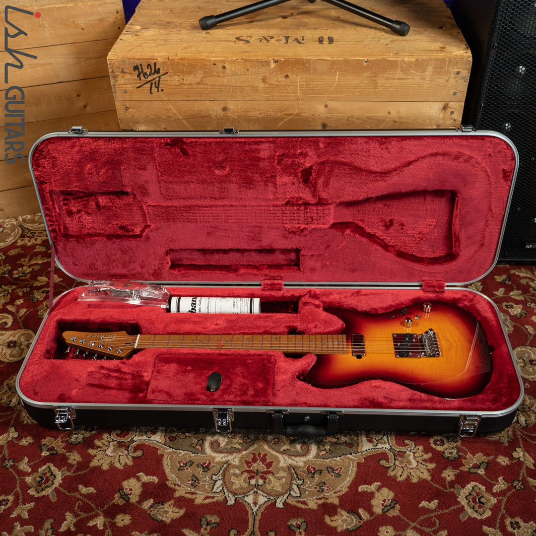 Ibanez Prestige AZS2200F Electric Guitar Sunset Burst