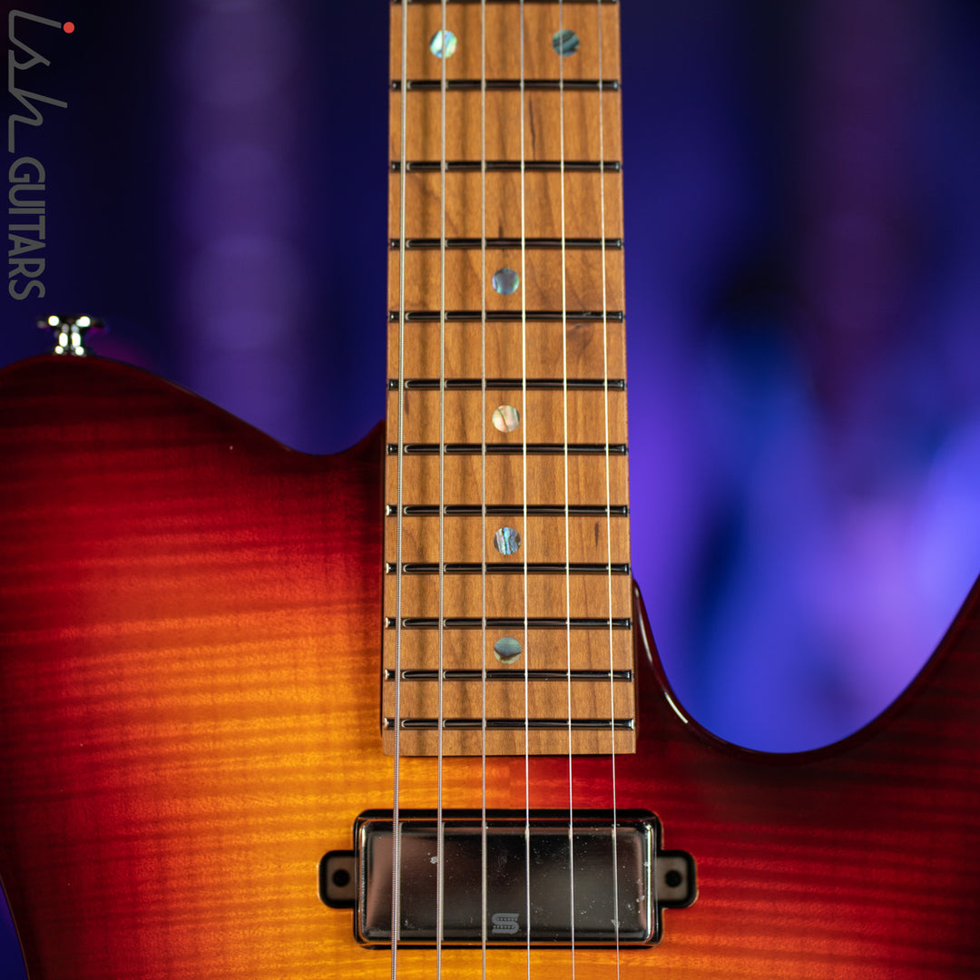 Ibanez Prestige AZS2200F Electric Guitar Sunset Burst Demo