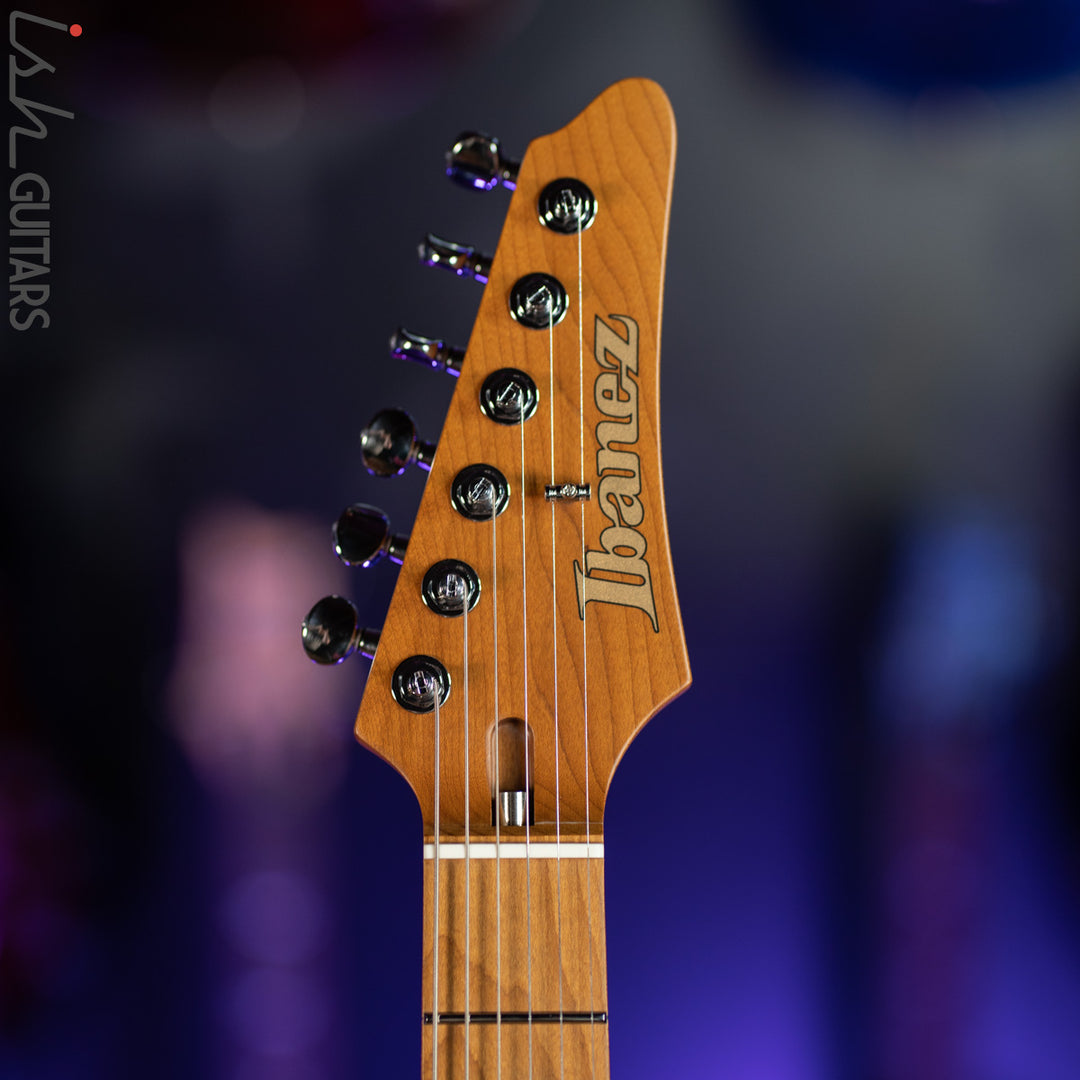 Ibanez Prestige AZS2200F Electric Guitar Sunset Burst Demo