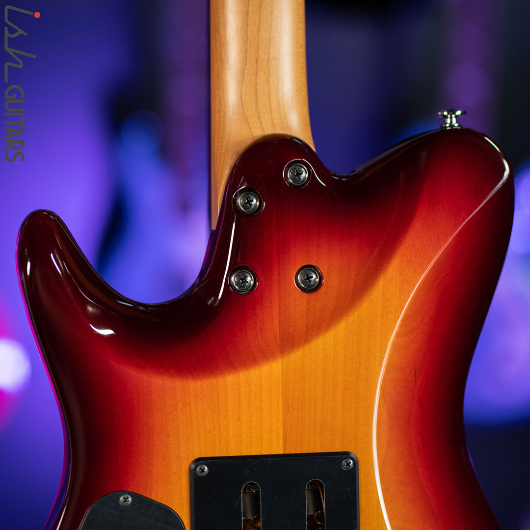 Ibanez Prestige AZS2200F Electric Guitar Sunset Burst Demo