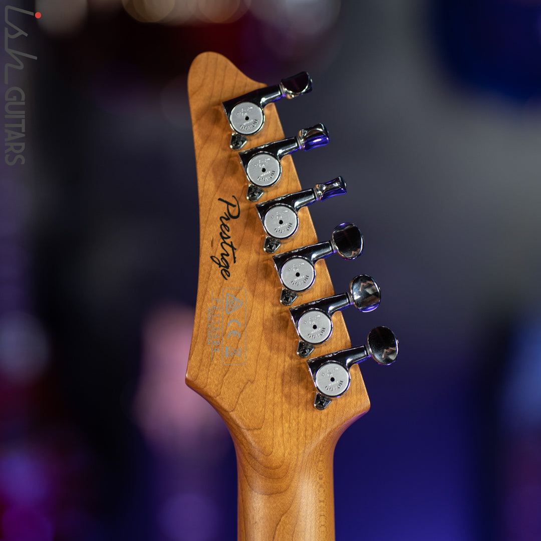 Ibanez Prestige AZS2200F Electric Guitar Sunset Burst Demo