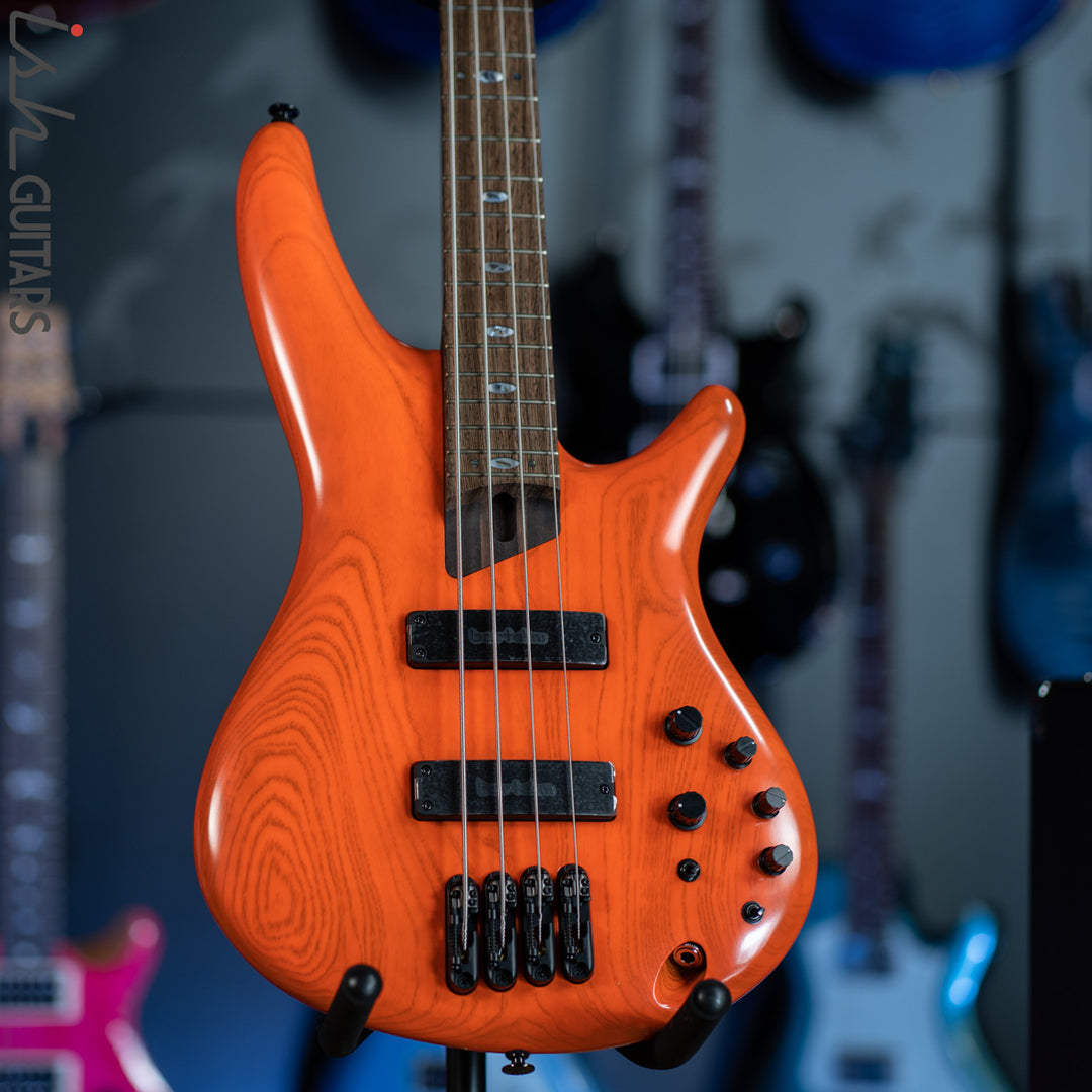 Ibanez Prestige SR4600 Bass Orange Solar Flare Low Gloss