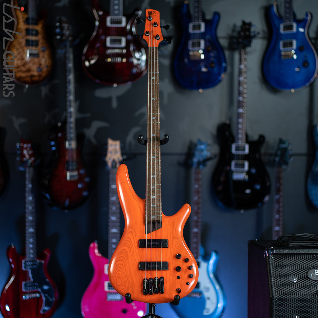 Ibanez Prestige SR4600 Bass Orange Solar Flare Low Gloss