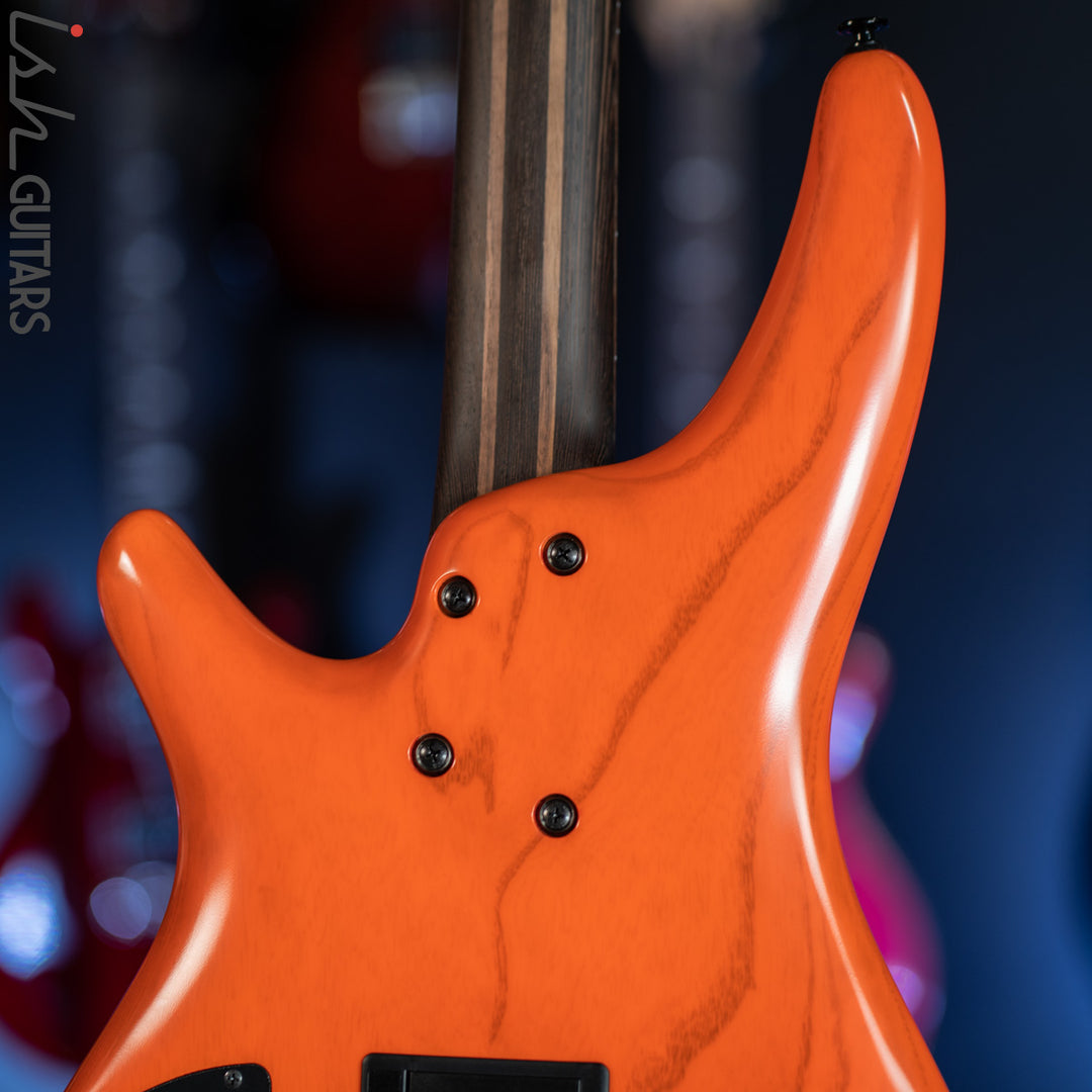 Ibanez Prestige SR4600 Bass Orange Solar Flare Low Gloss