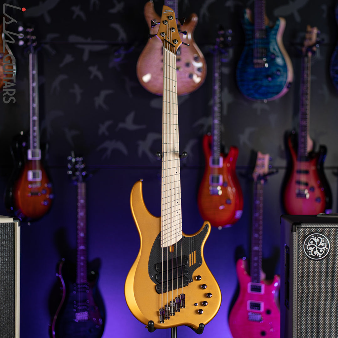 Dingwall NG-3 5-String Matte Gold Metallic Bass