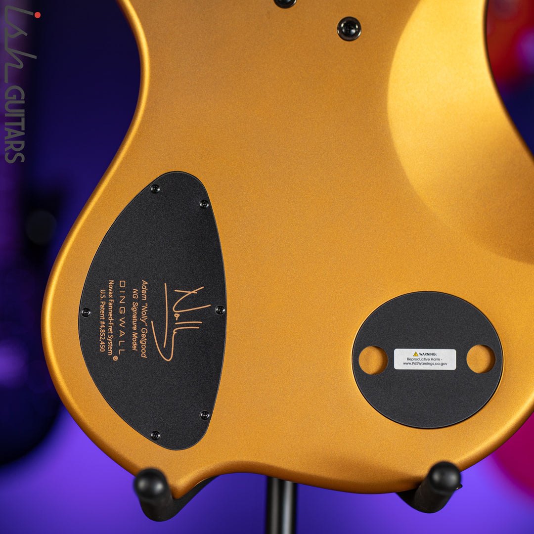 Dingwall NG-3 5-String Matte Gold Metallic Bass
